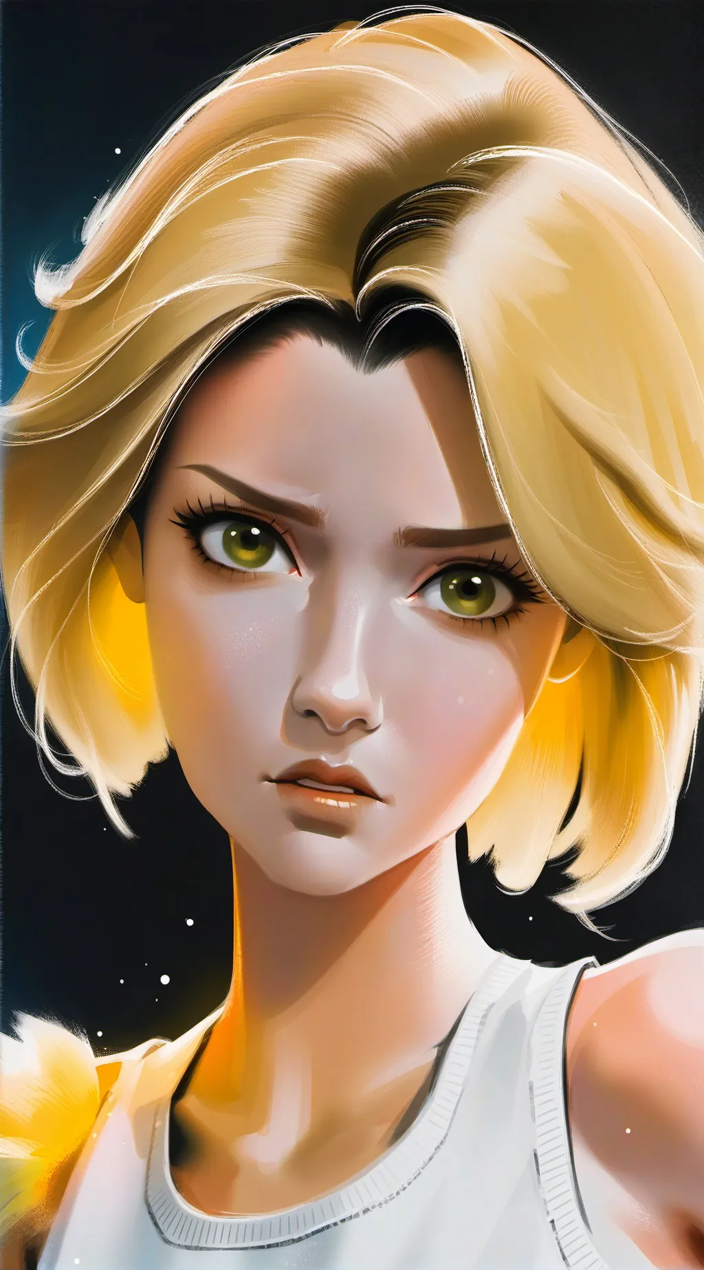 ai character: ANGRY KAREN background