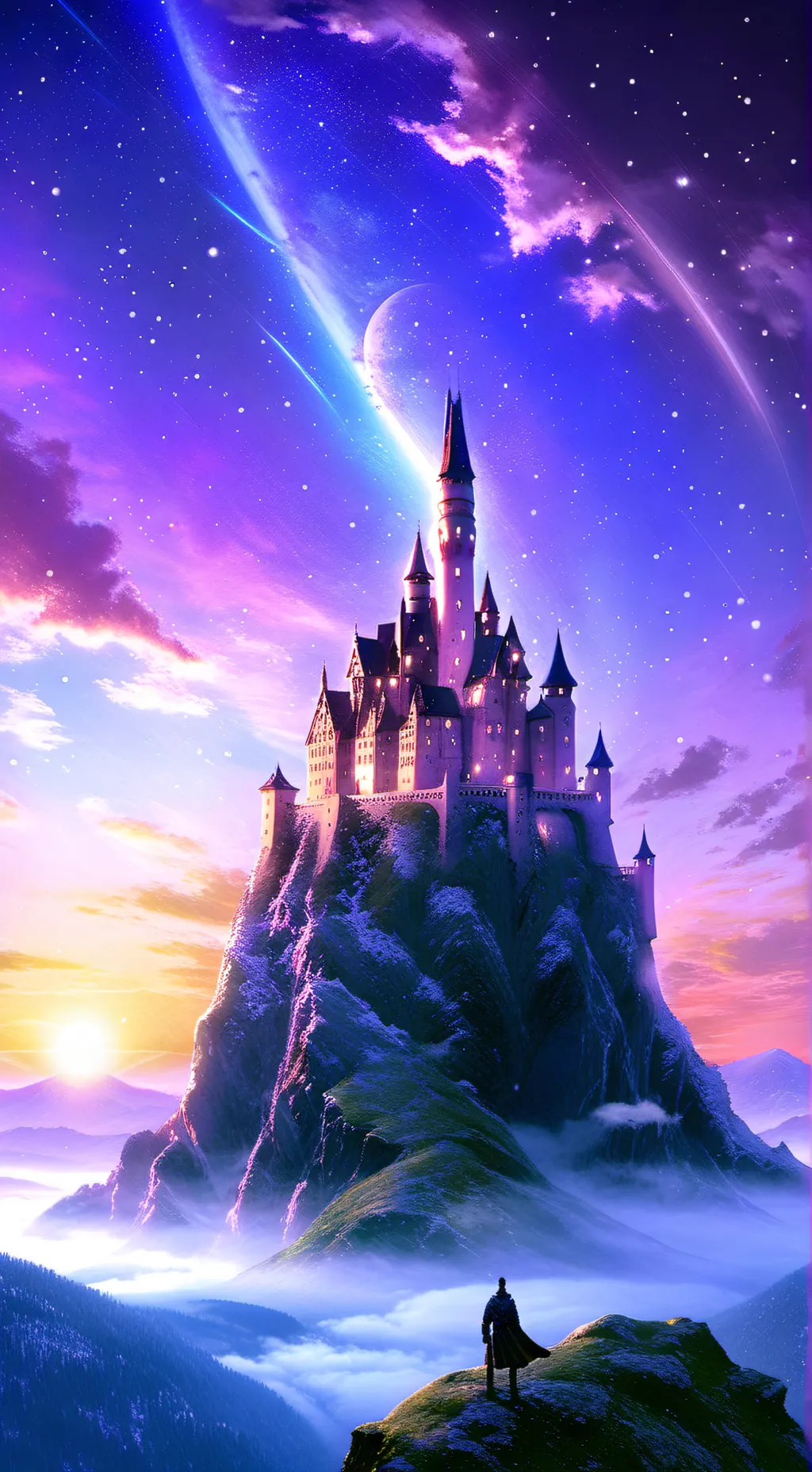 ai character: Hogwarts background