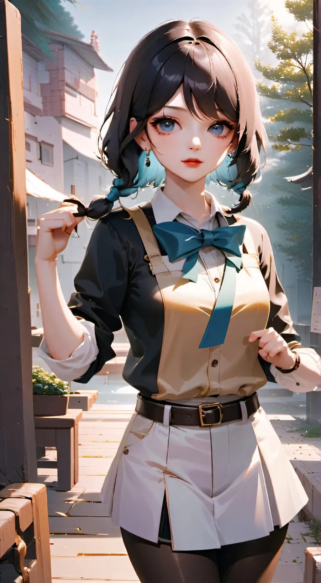 ai character: Banjy background