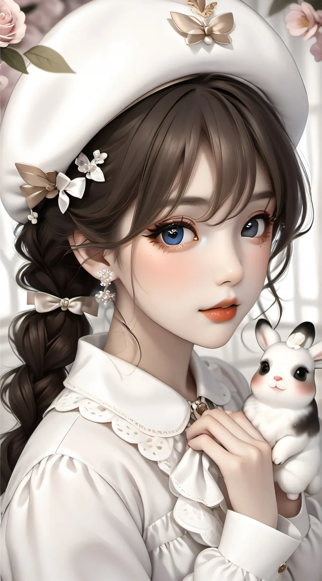 ai character: macarron XD background