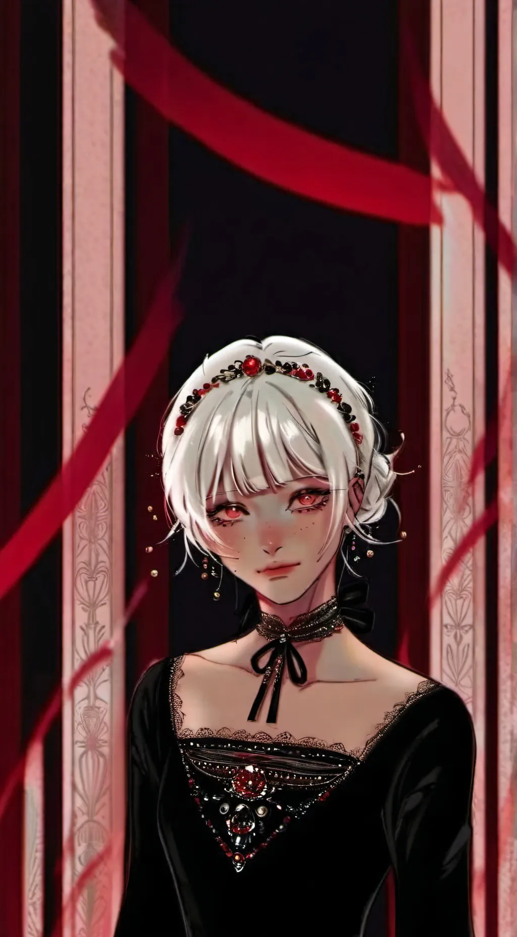ai character: la reina  Lili 😊 background