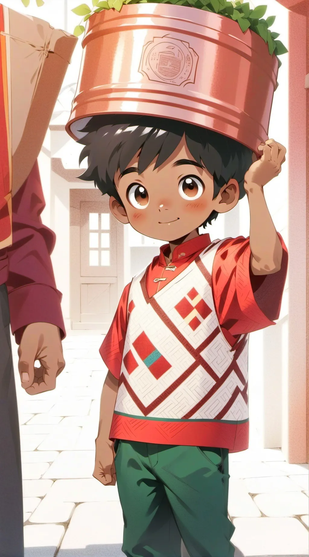 ai character: Brud background