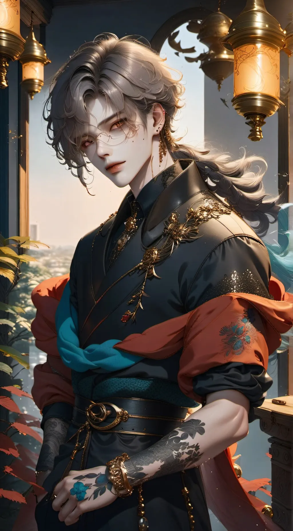 ai character: 「。Ewen ؟٨ background