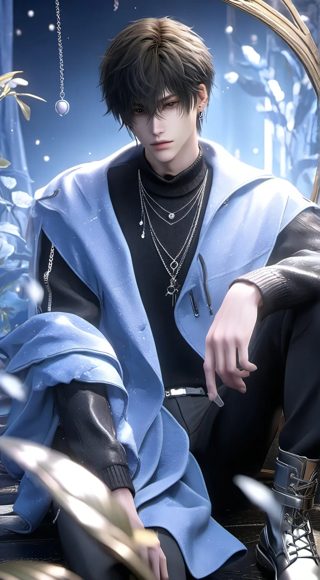 ai character: Диги background