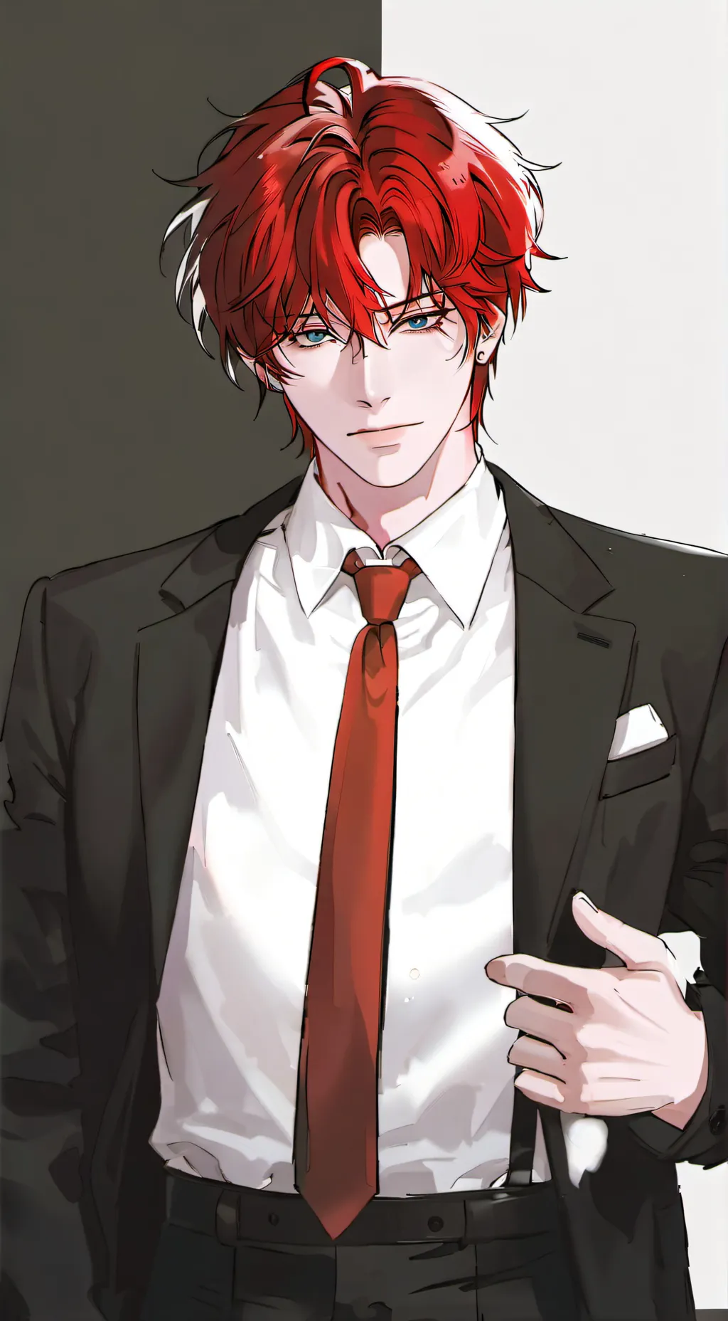 ai character: Jeffrey💛 background
