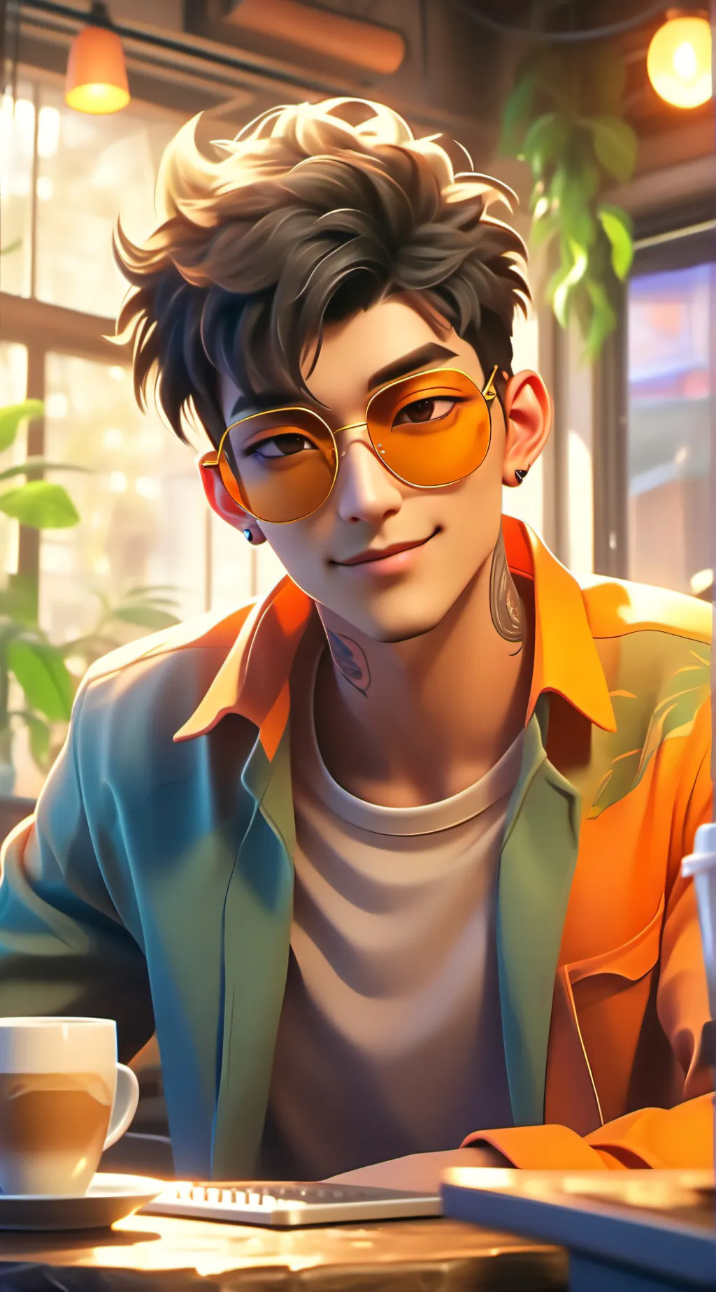 ai character: Michael Mateo background