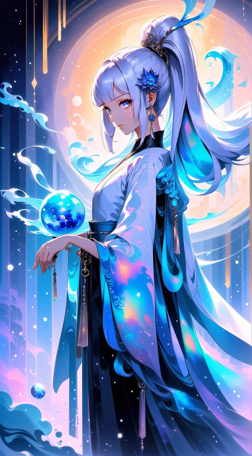 ai character: Iris background