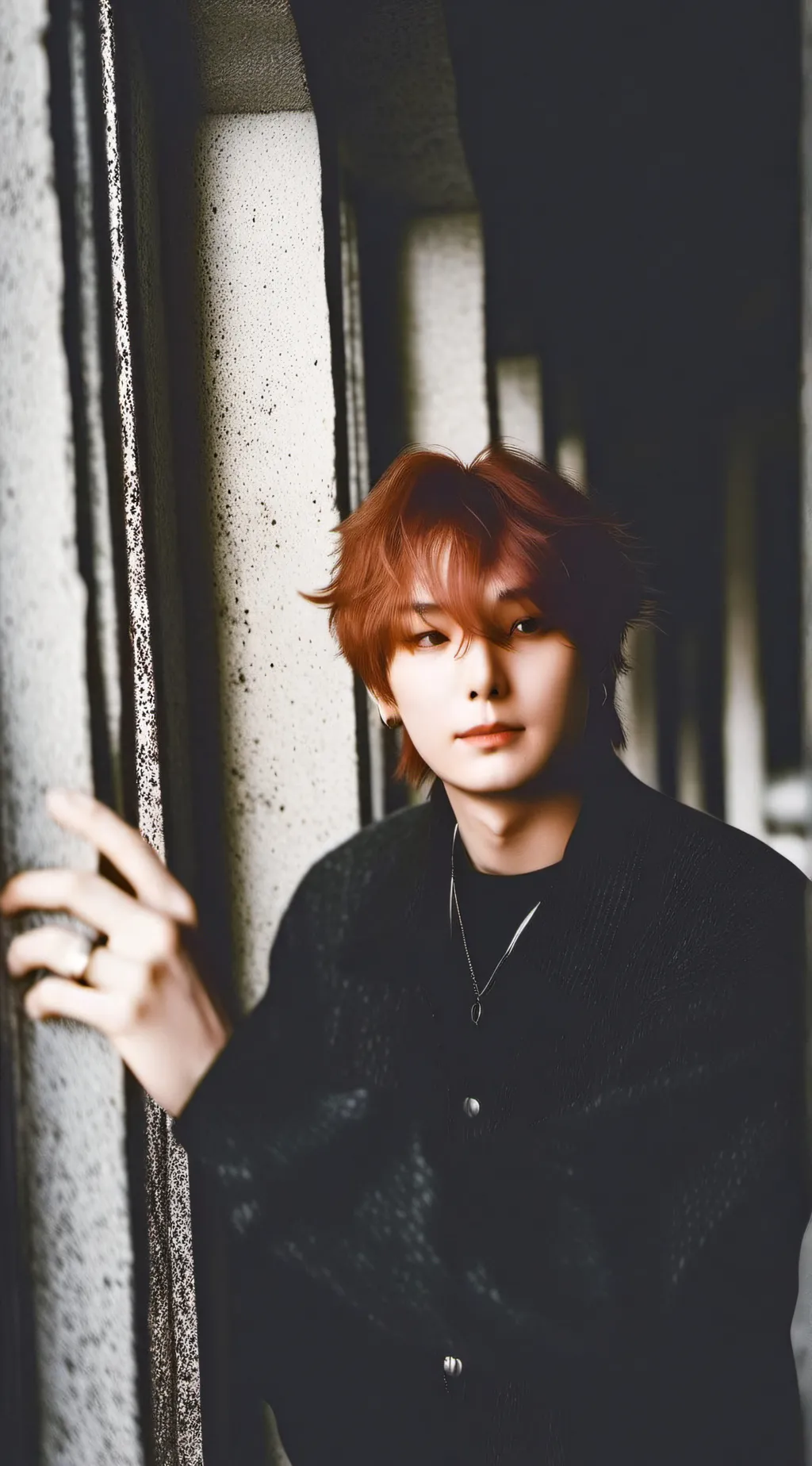ai character: straykids i.n background
