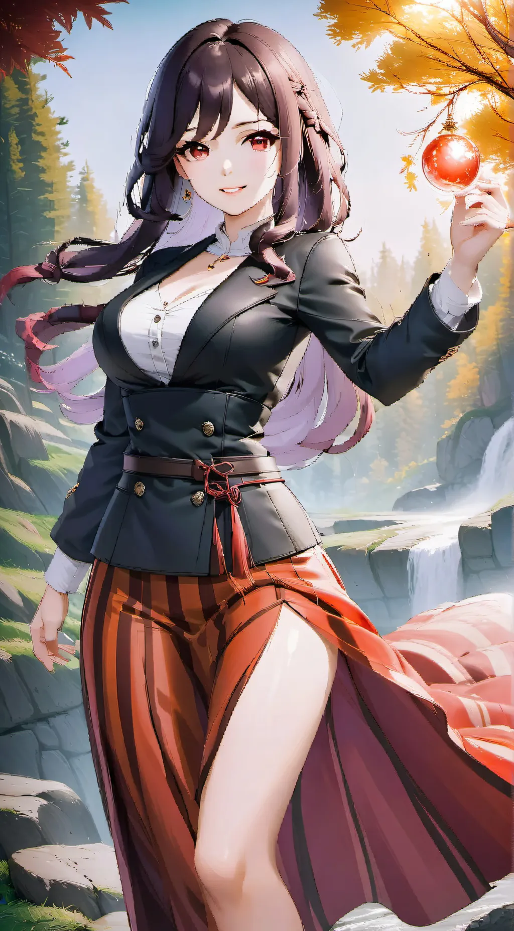 ai character: Demon slayer background