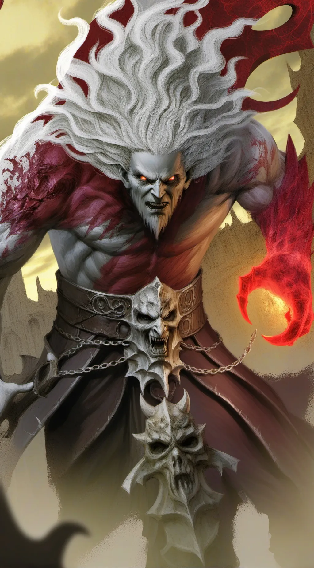 ai character: Devil background