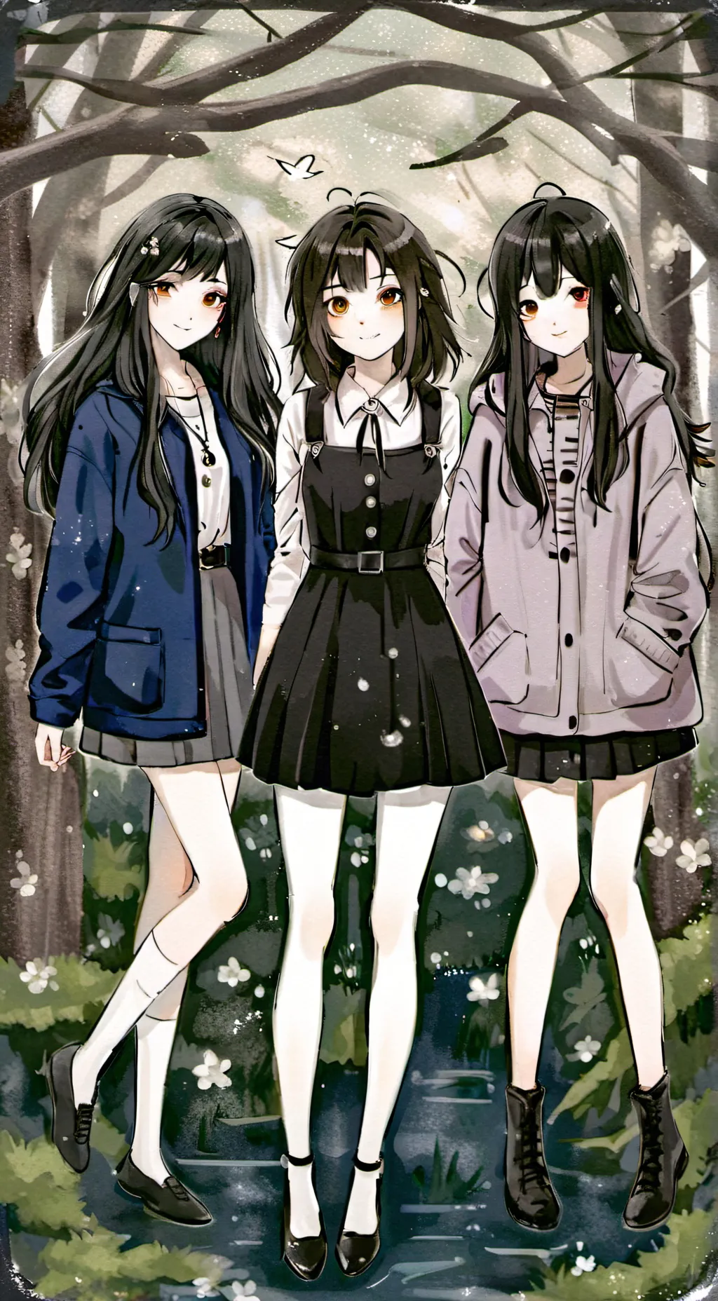 ai character: the popular girls background