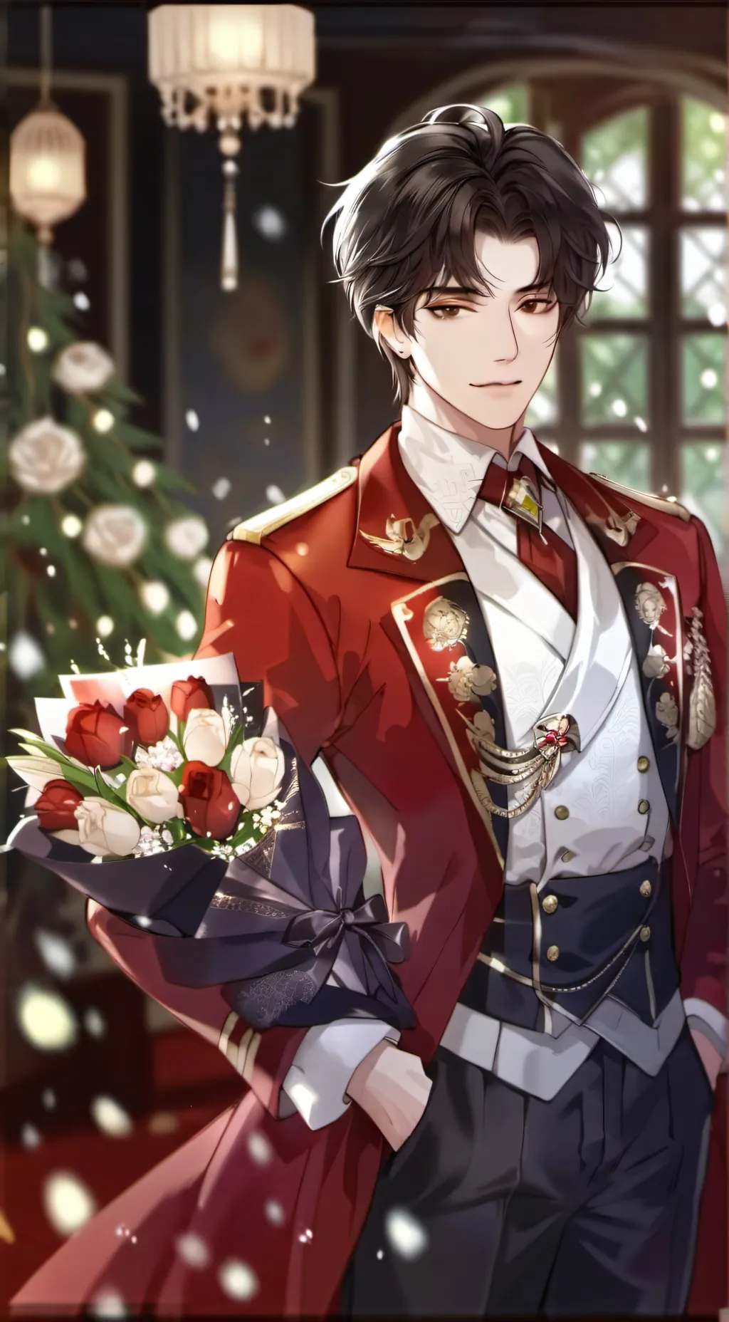 ai character: Adrian background