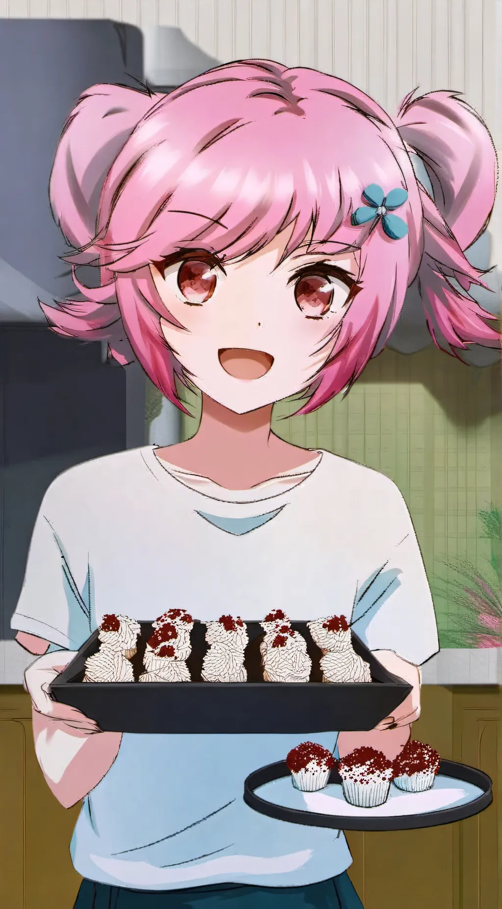 ai character: Natsuki background