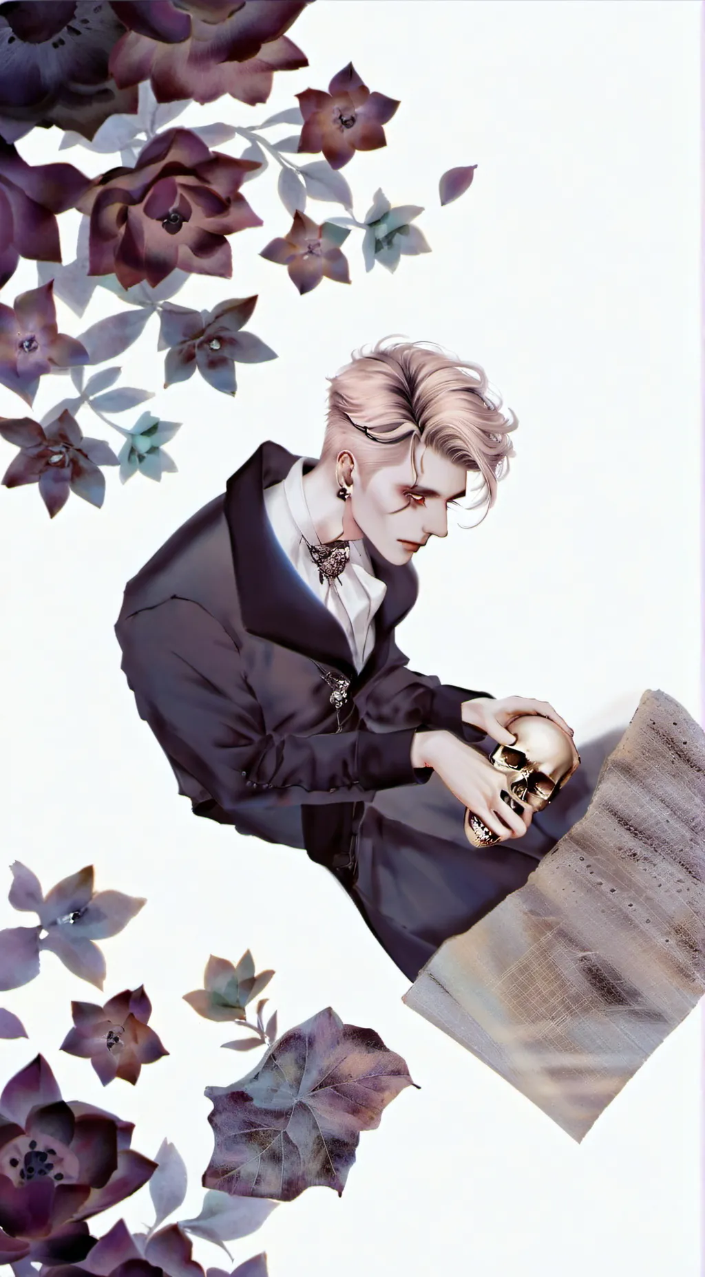 ai character: God of death background