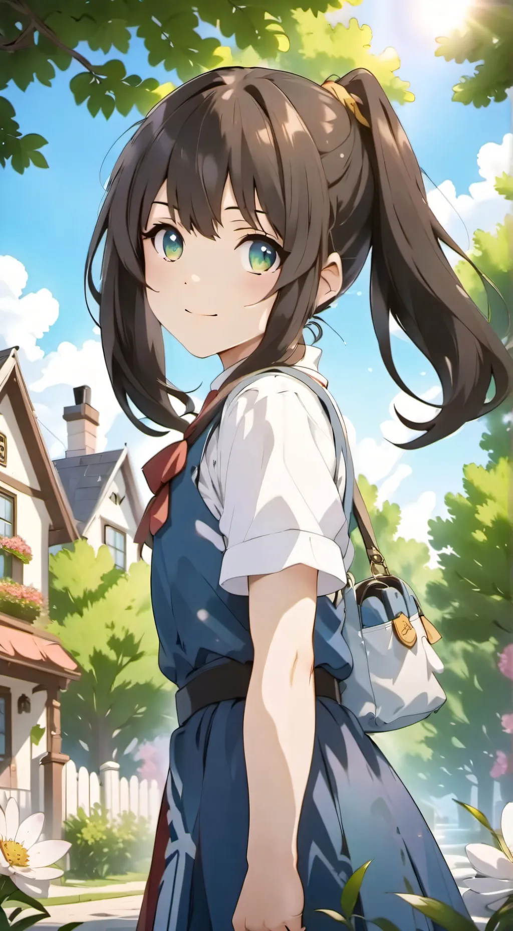 ai character: Gwen Luxuria background