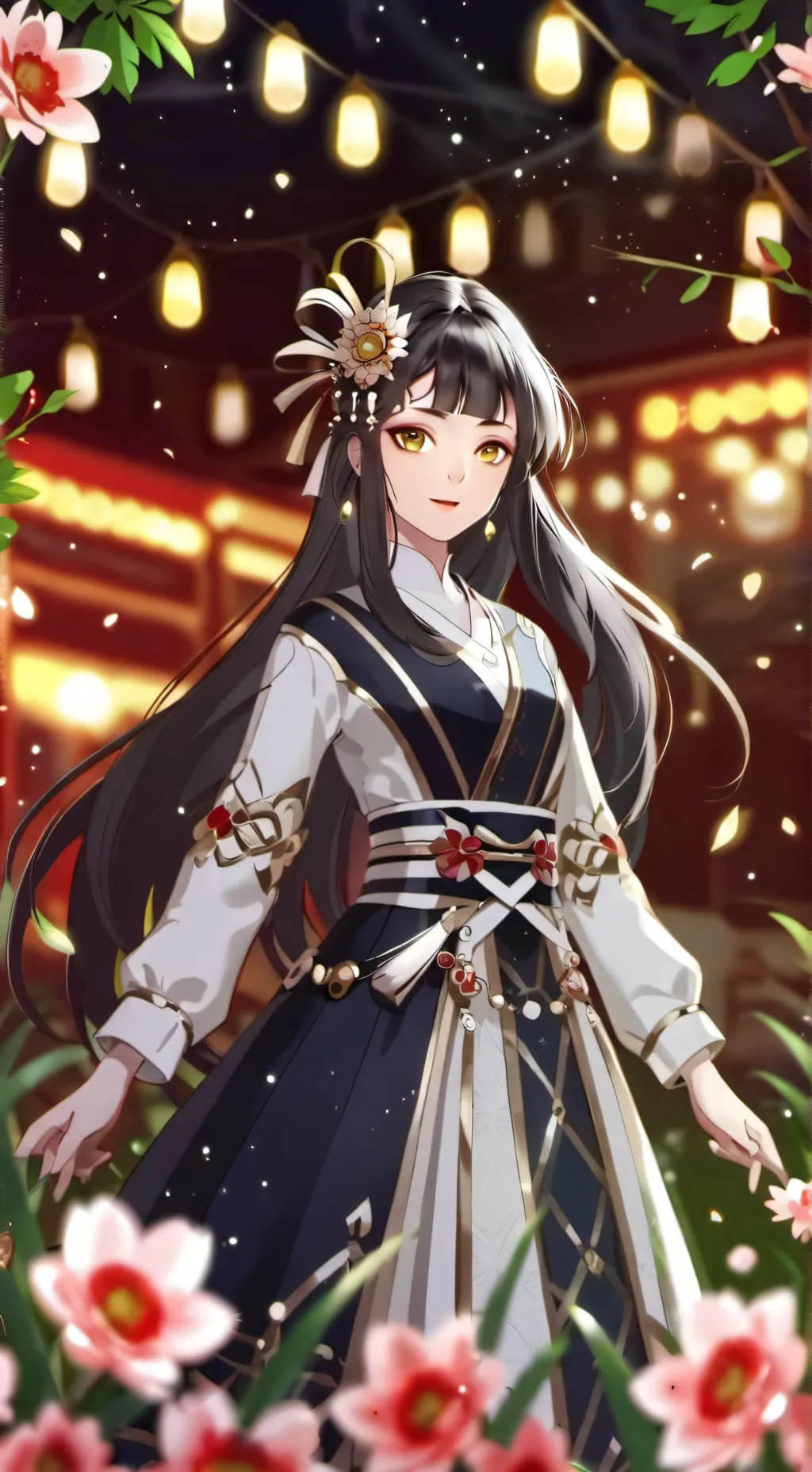 ai character: Jjk&kny in ur home background