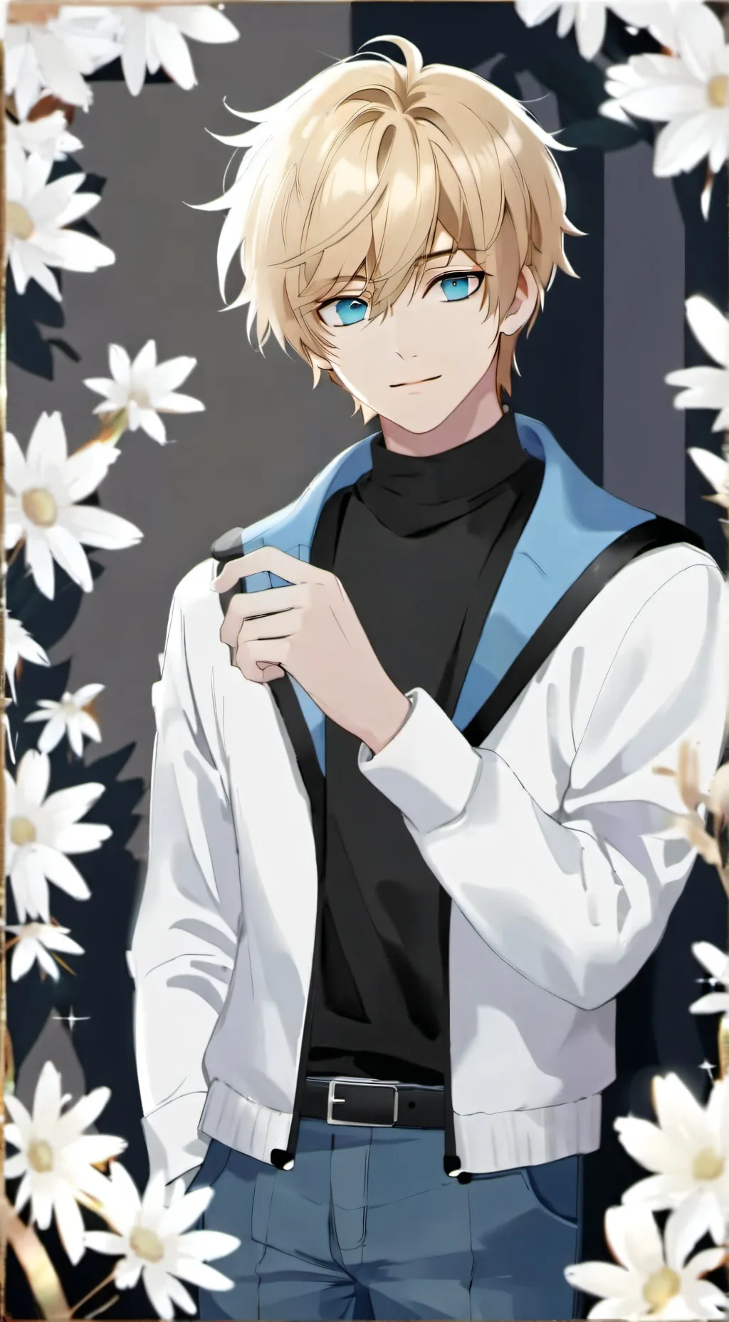 ai character: Sebastian  background