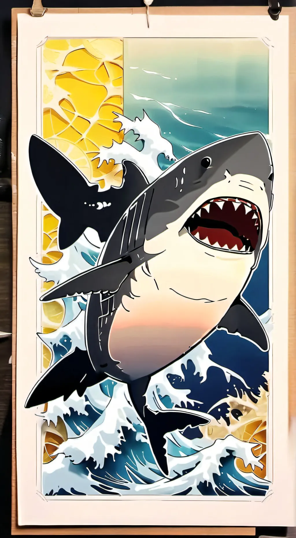 ai character: MHA party background