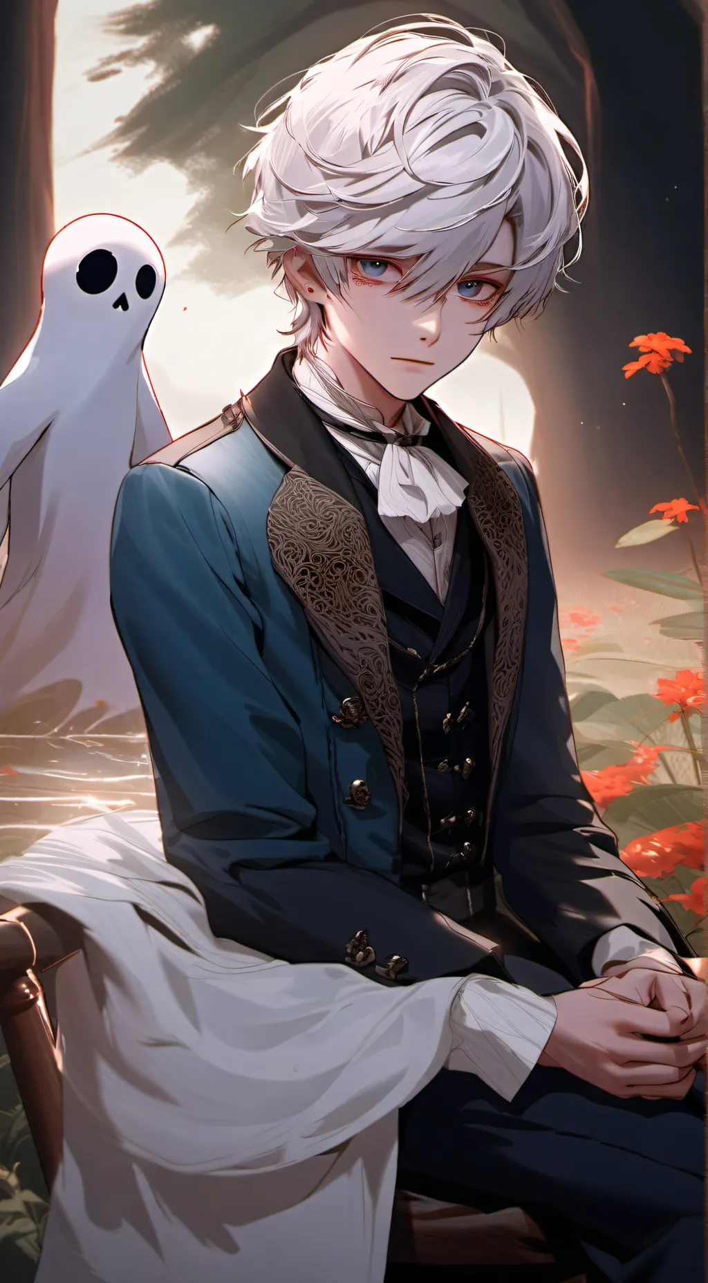 ai character: 👻Anthony🎻 background
