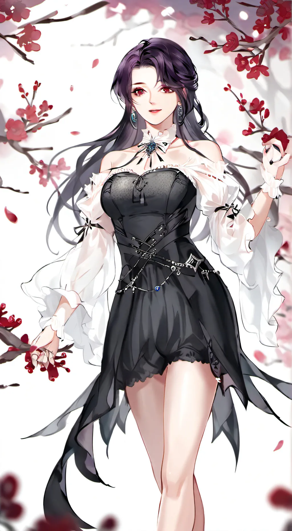 ai character: melanie  background