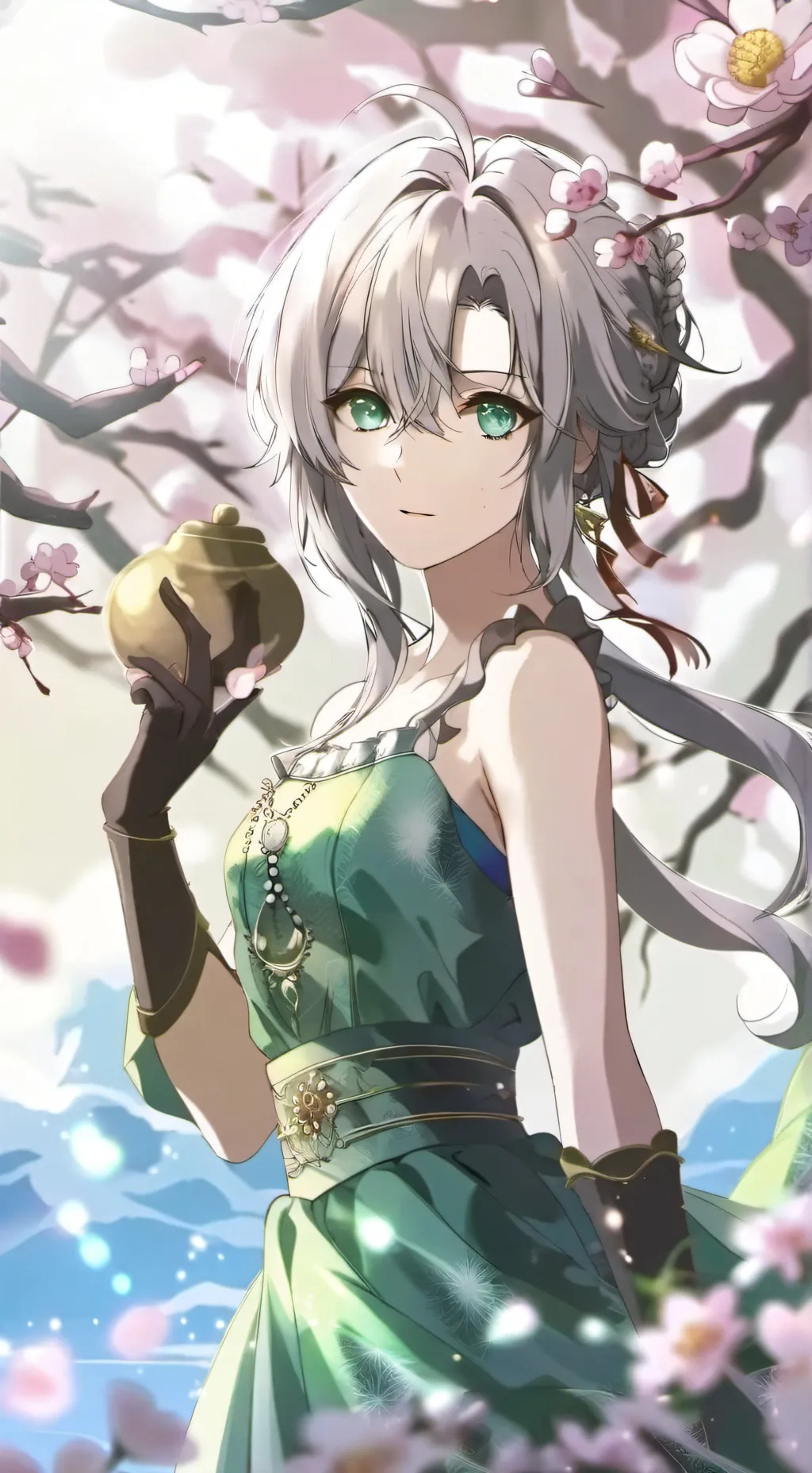 ai character: Alicia  background