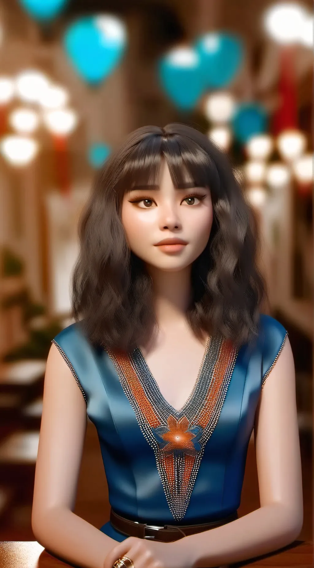 ai character: ￼Emma background