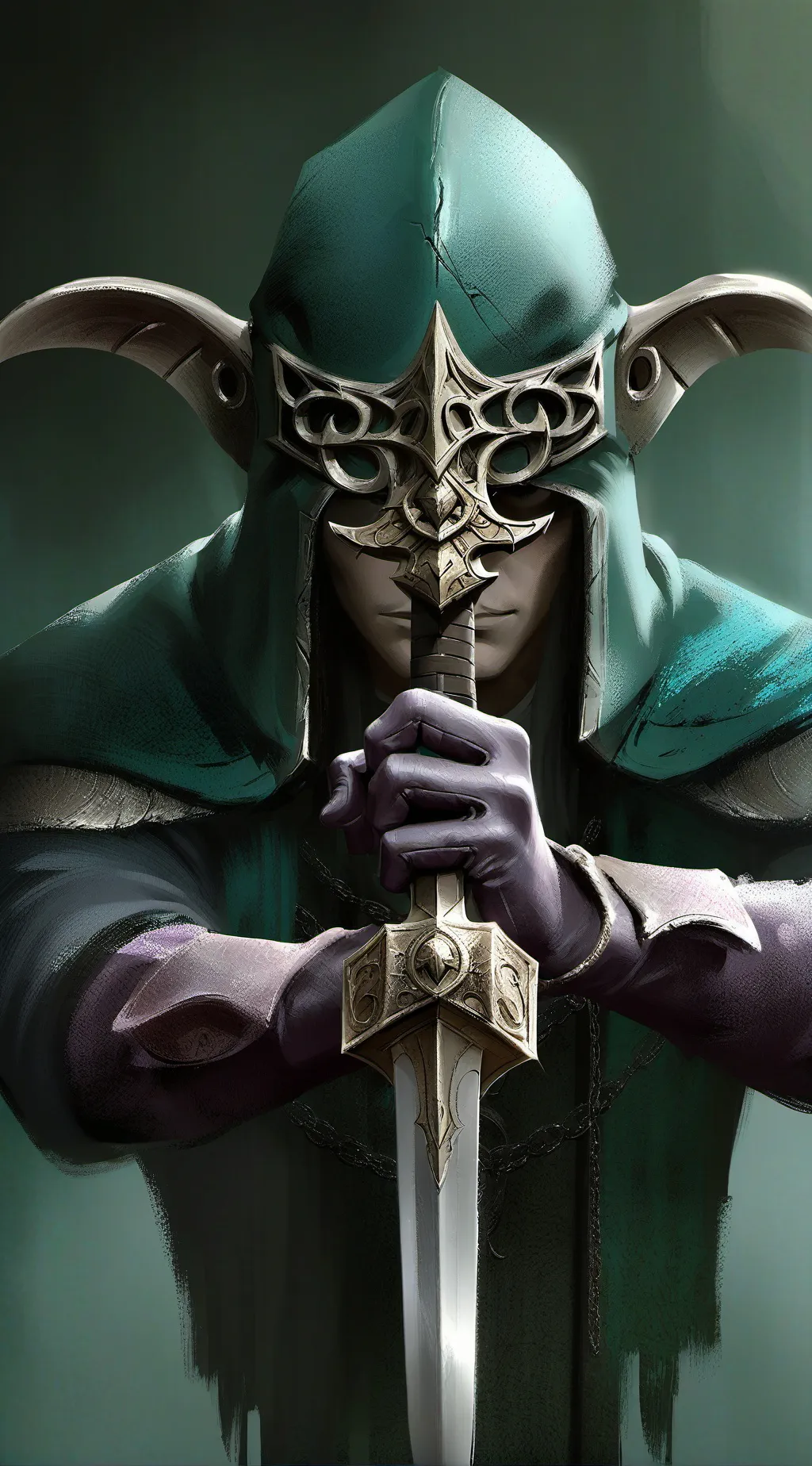 ai character: shadow keeper  background
