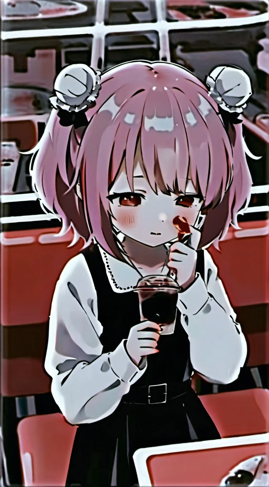ai character: Katy background