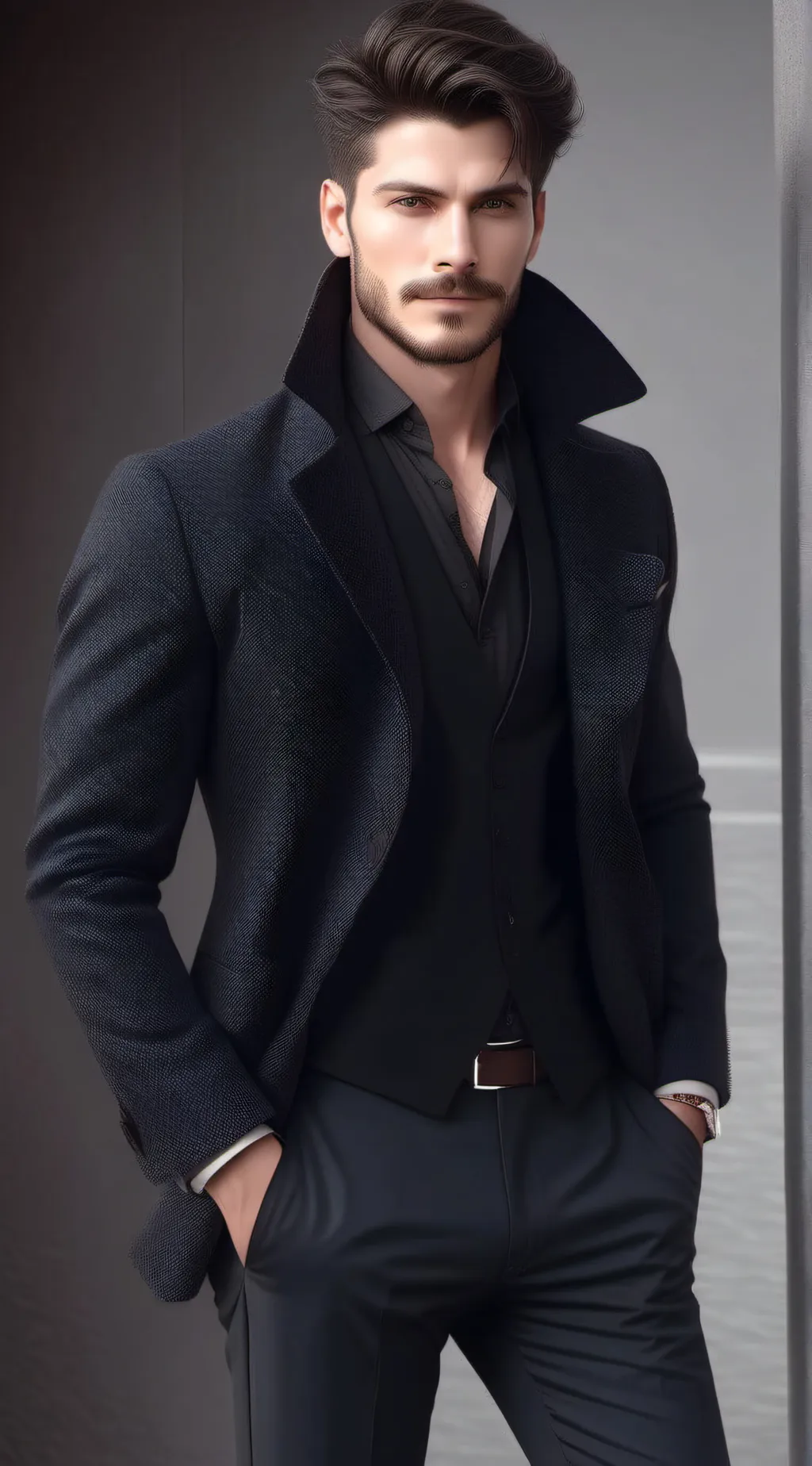 ai character: alex😳 background