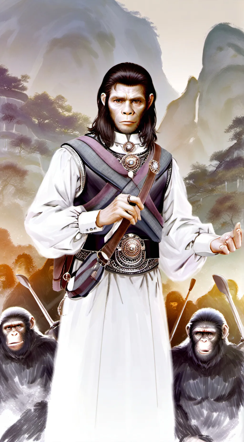 ai character: Dd Zira background