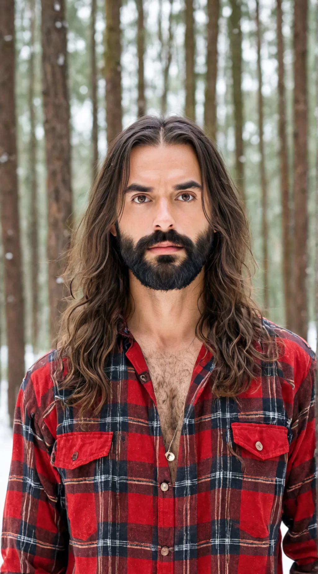 ai character: Woody Hiberna background
