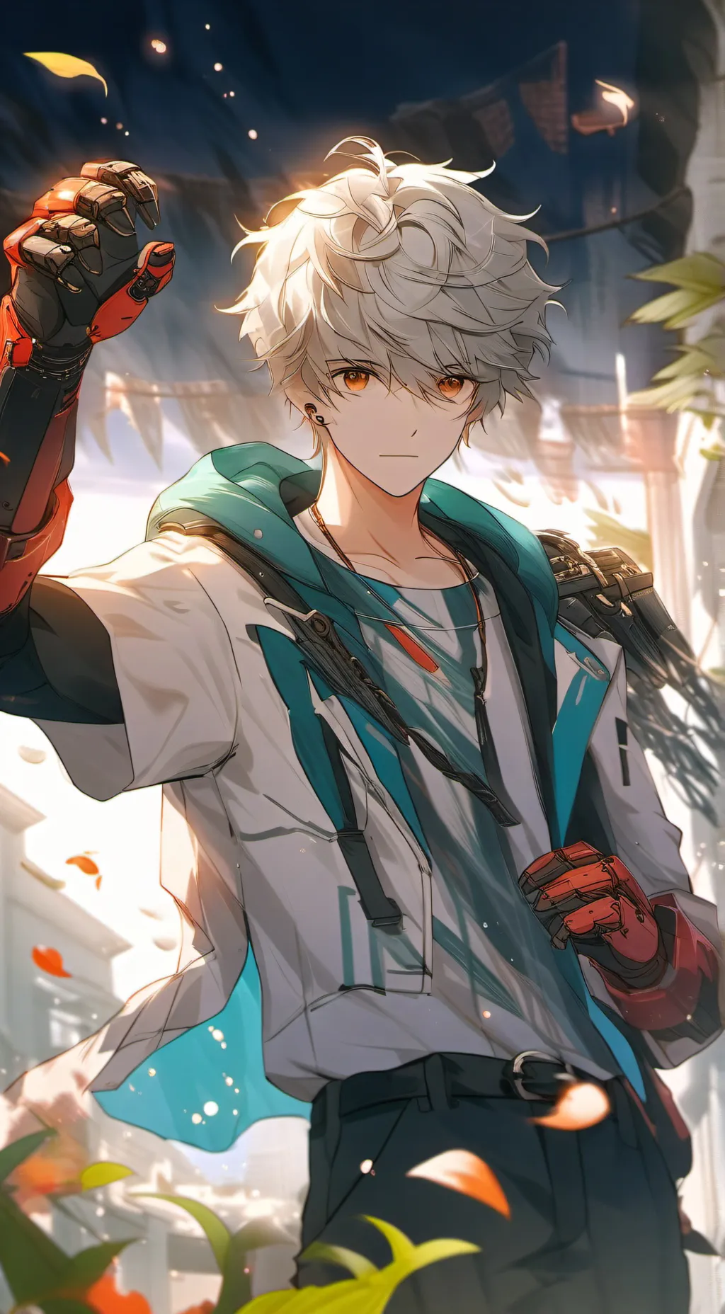 ai character: Luke background