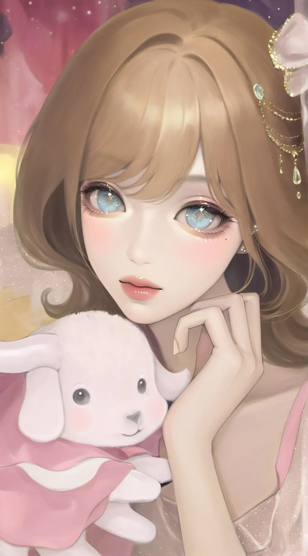 ai character: Lia  background