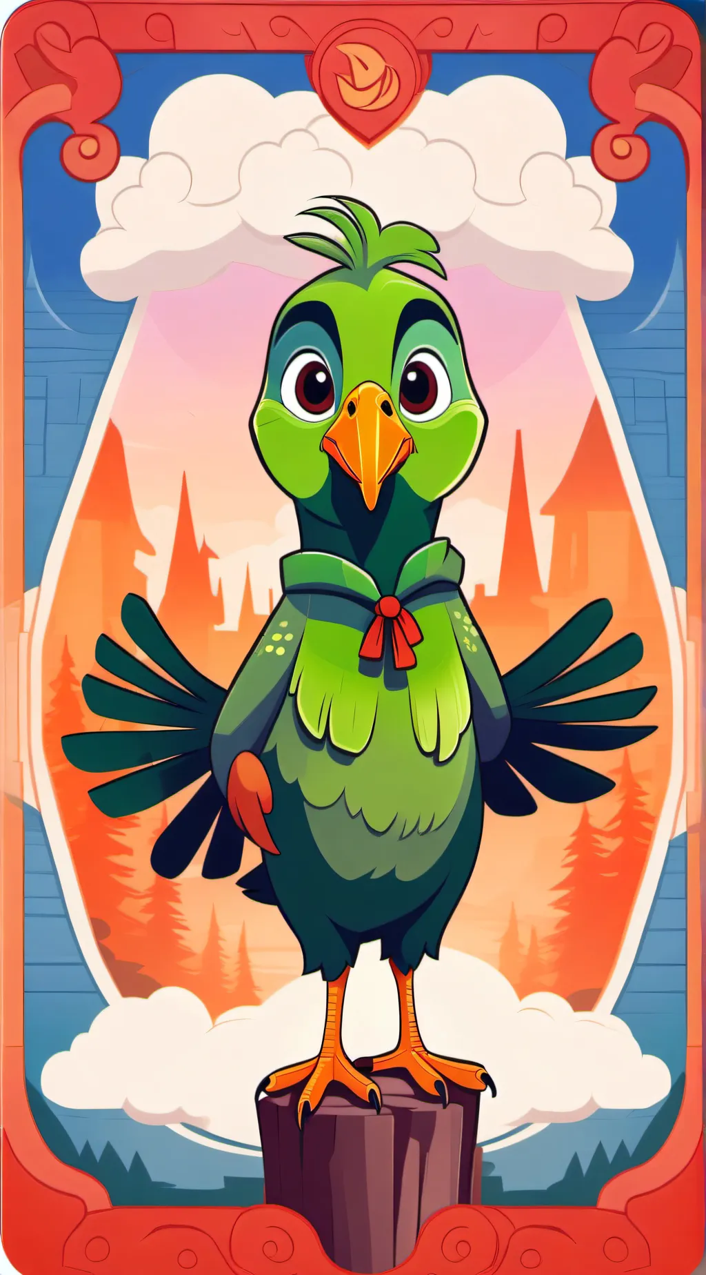 ai character: duo background