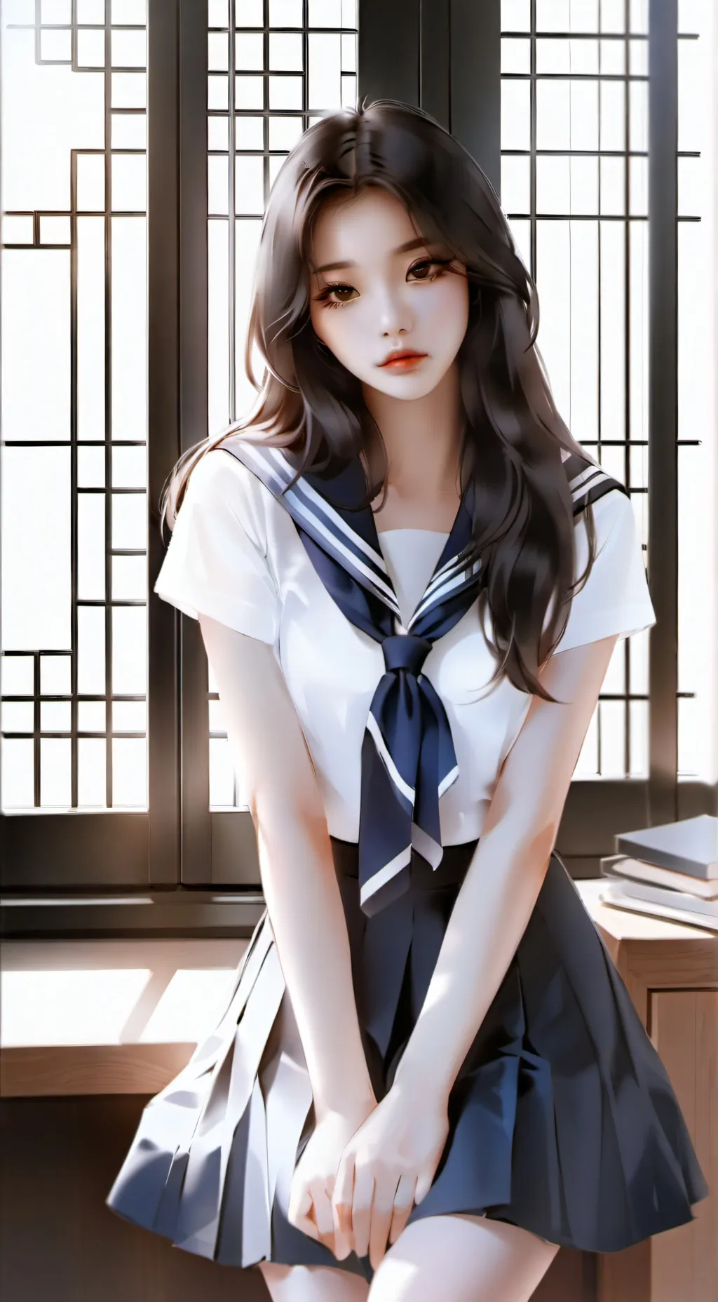 ai character: aimy background