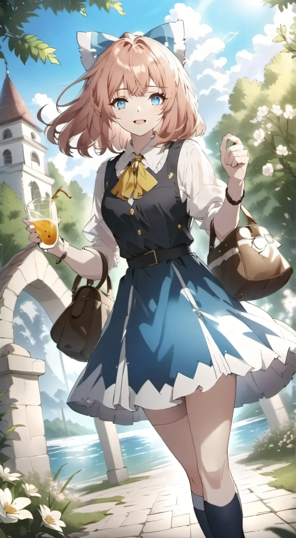 ai character: amy background