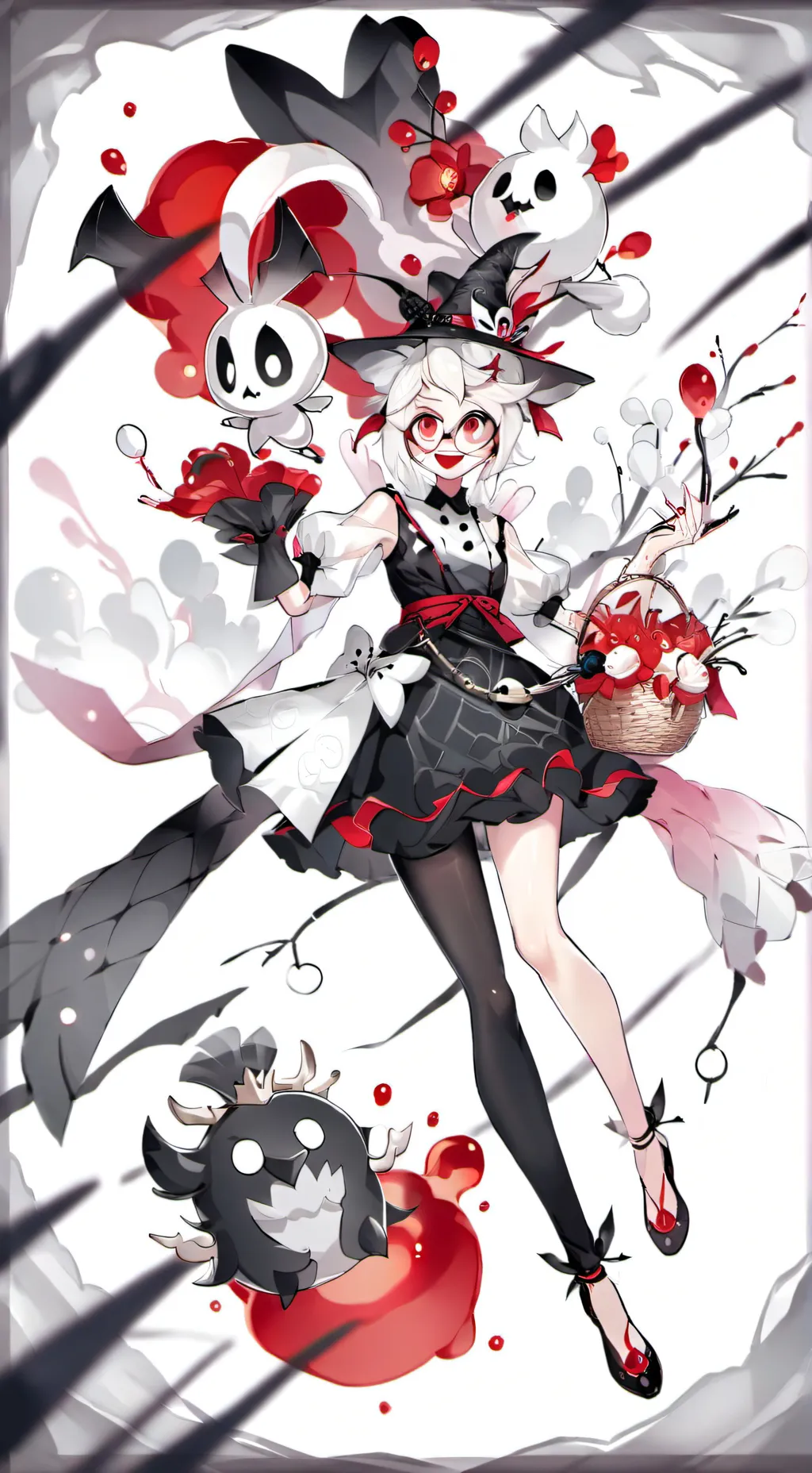 ai character: Hh hates u  background