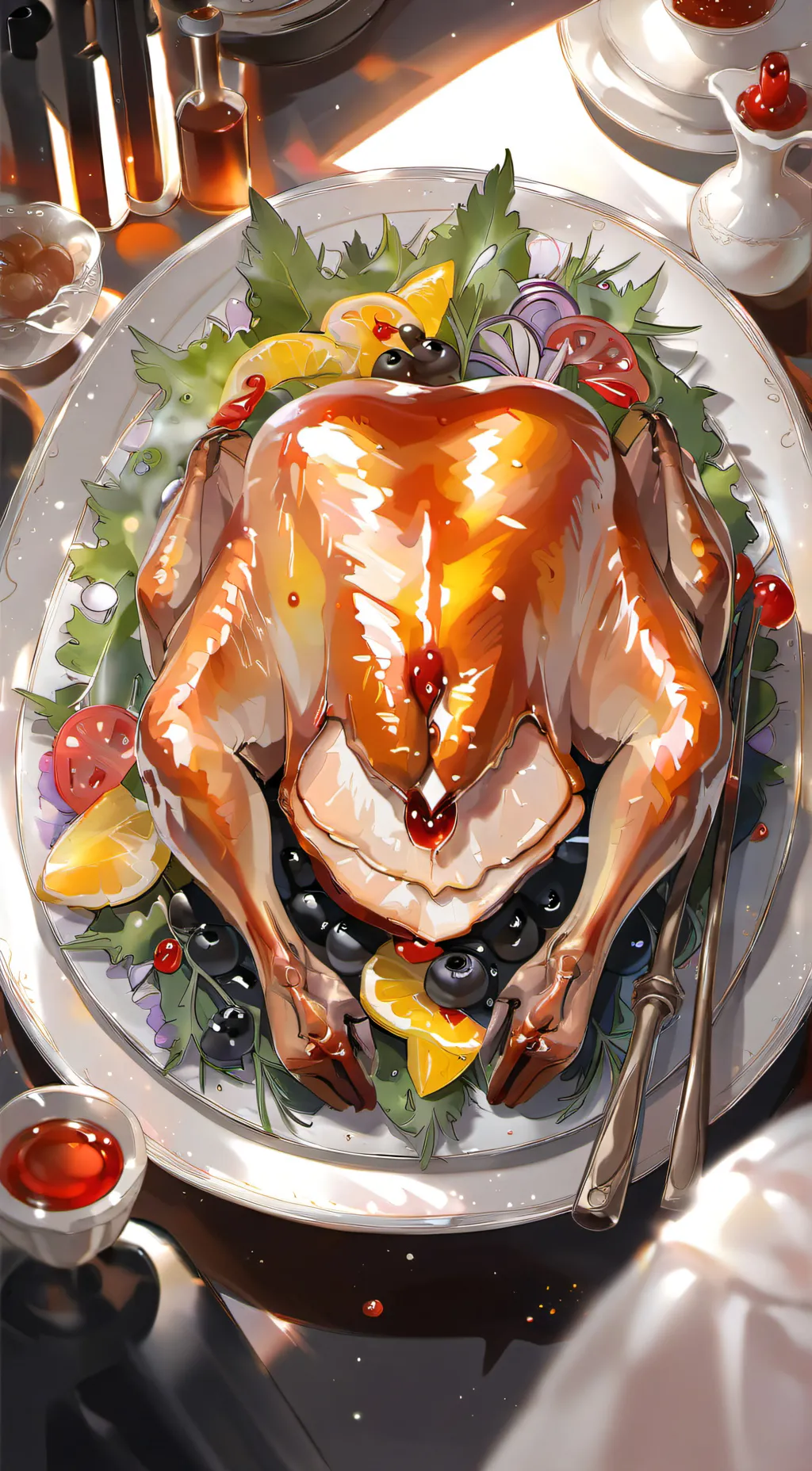 ai character: Turkey background