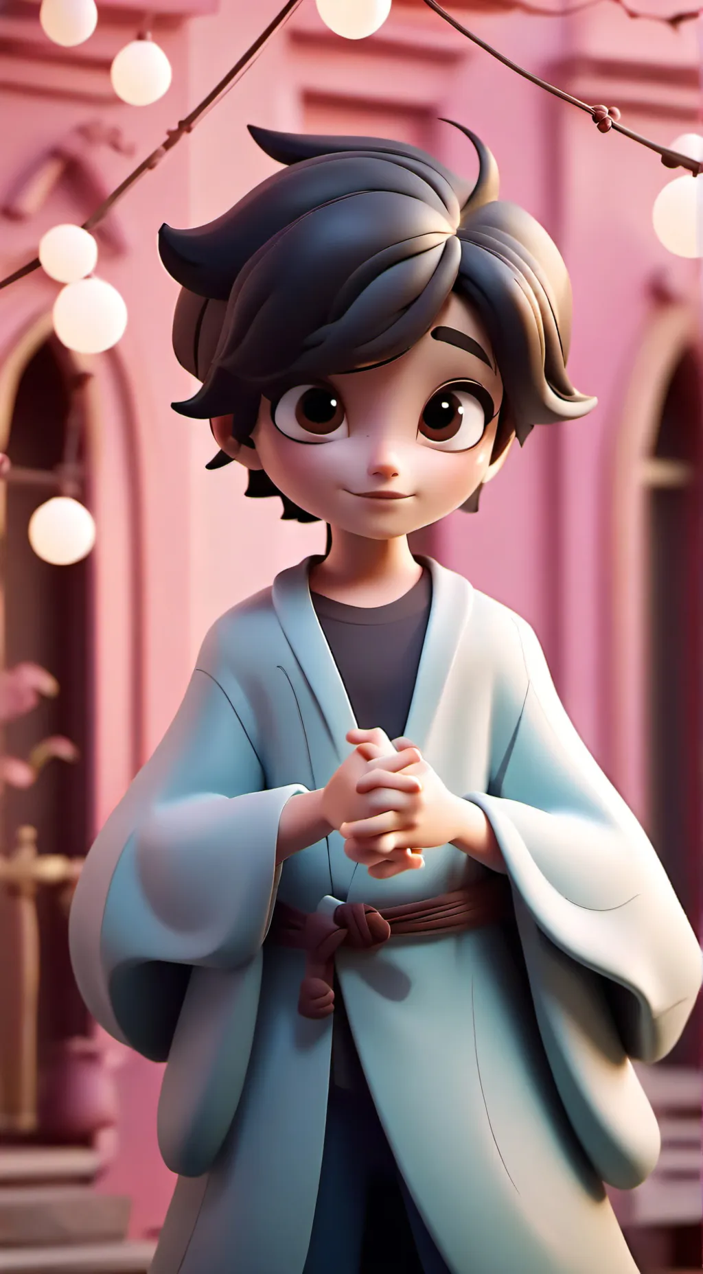 ai character: Yin background