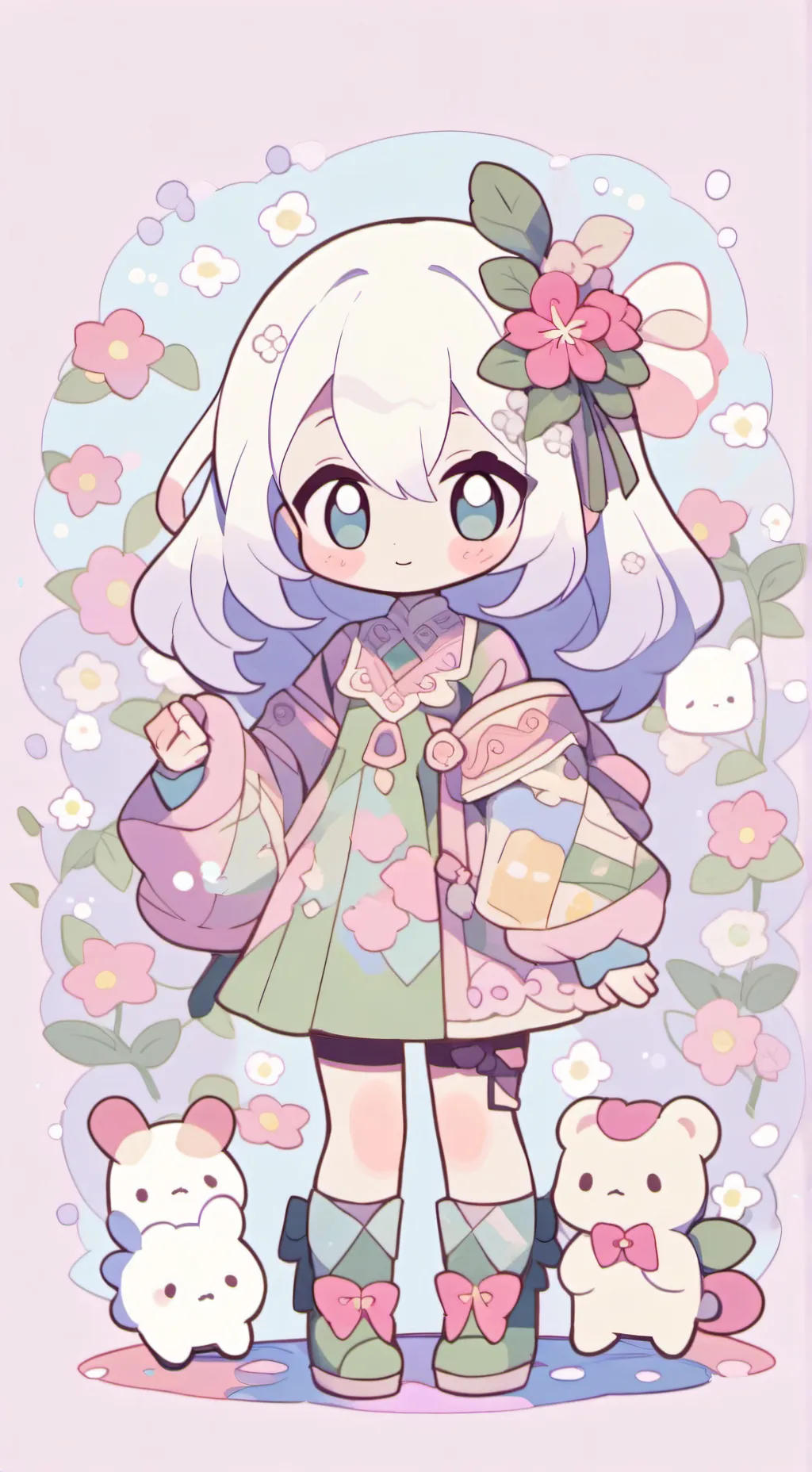 ai character: cloe background