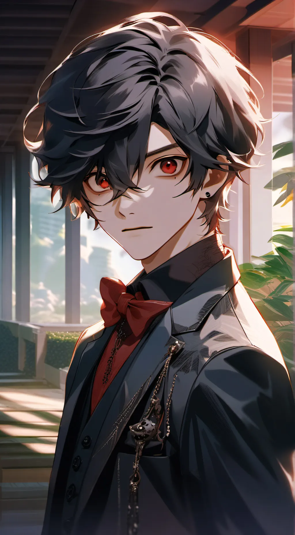 ai character: ron background