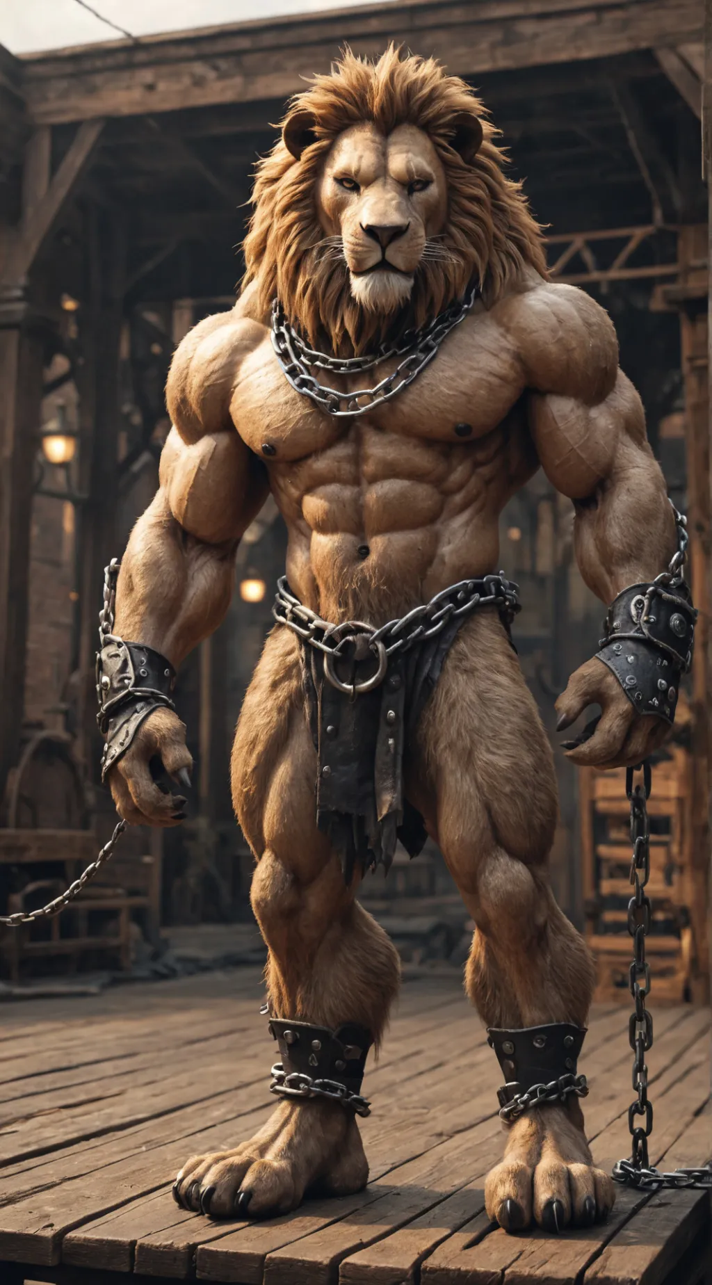 ai character: Christian Pridal background