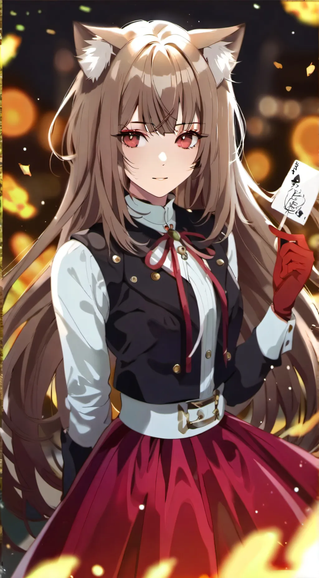 ai character: Michi✨ background