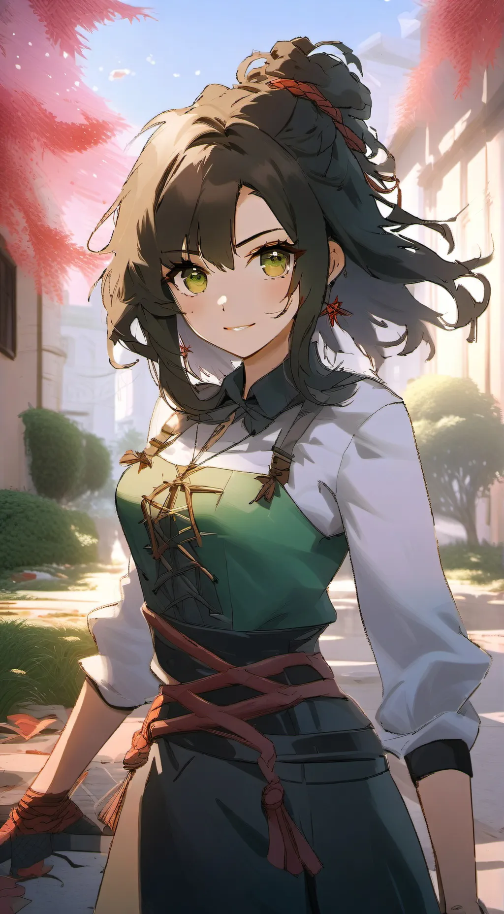 ai character: Iris  background