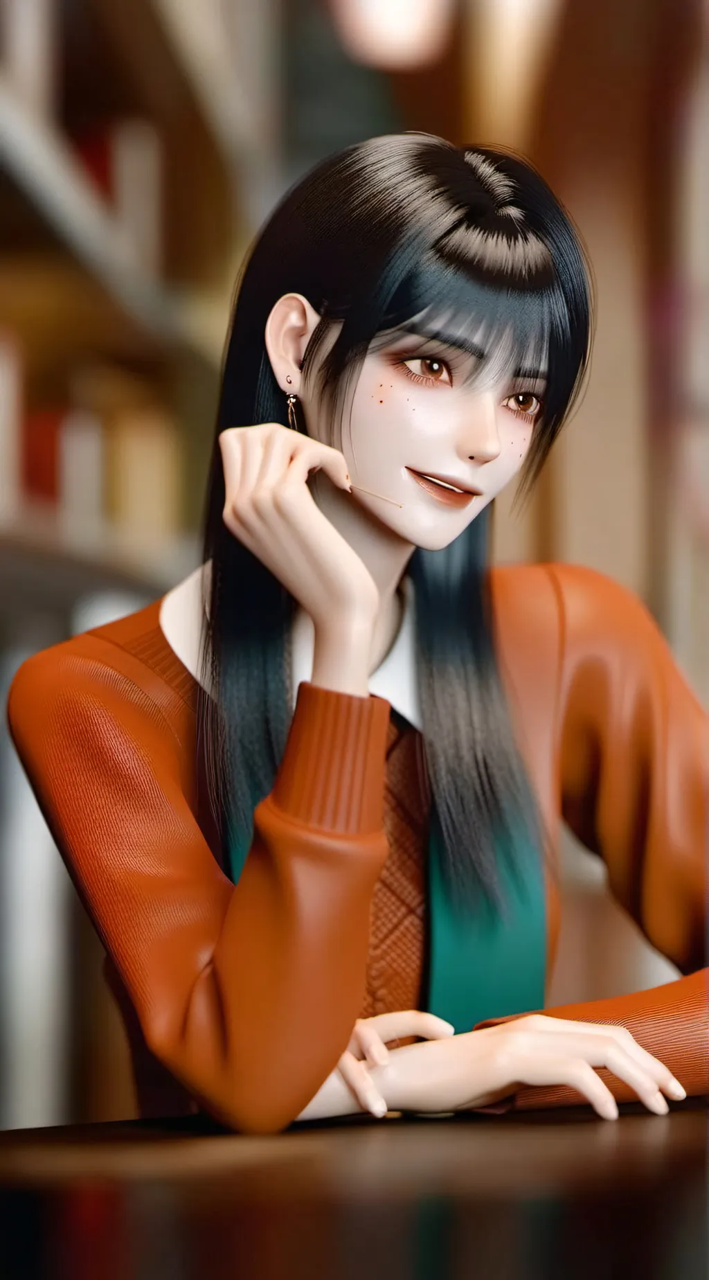 ai character: Rilly  background