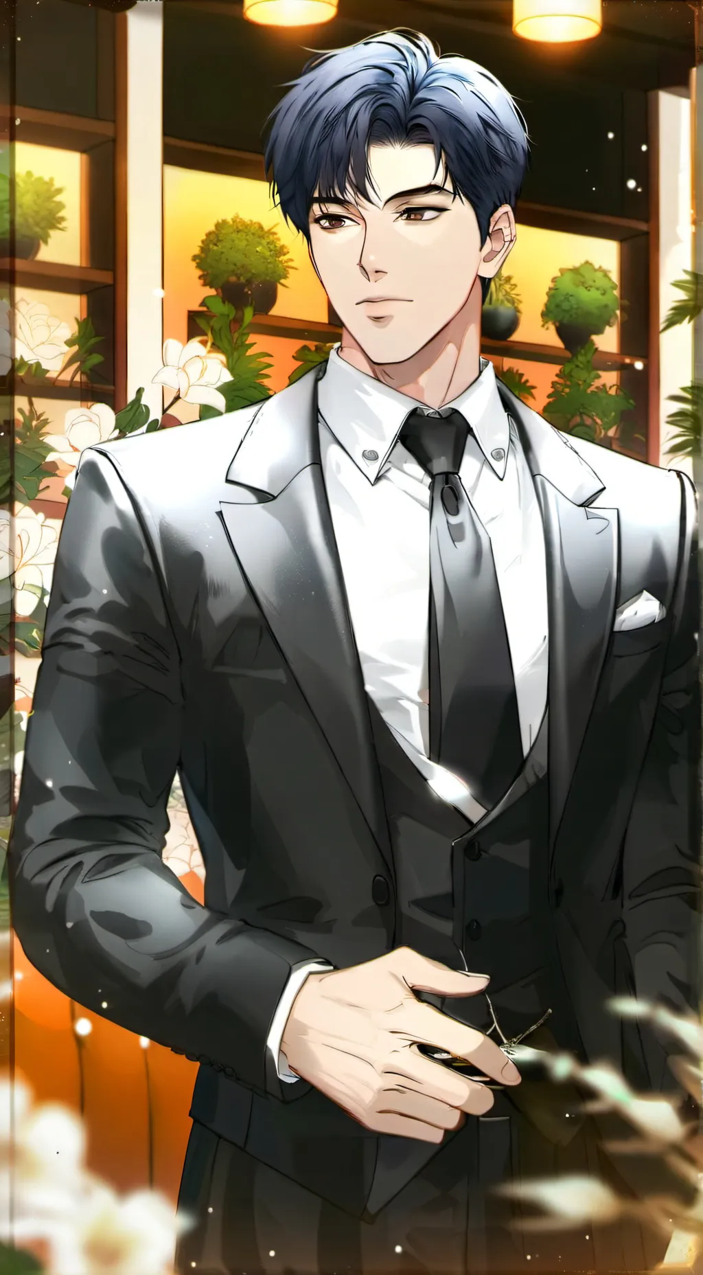 ai character: Ethan Blackwood background