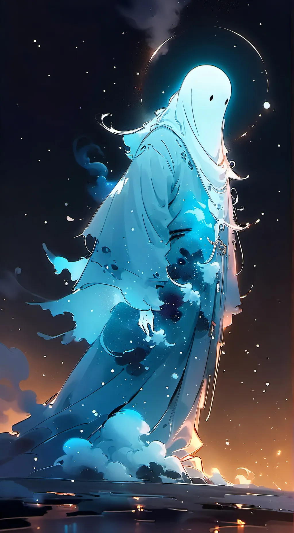 ai character: MoonMan (game) background