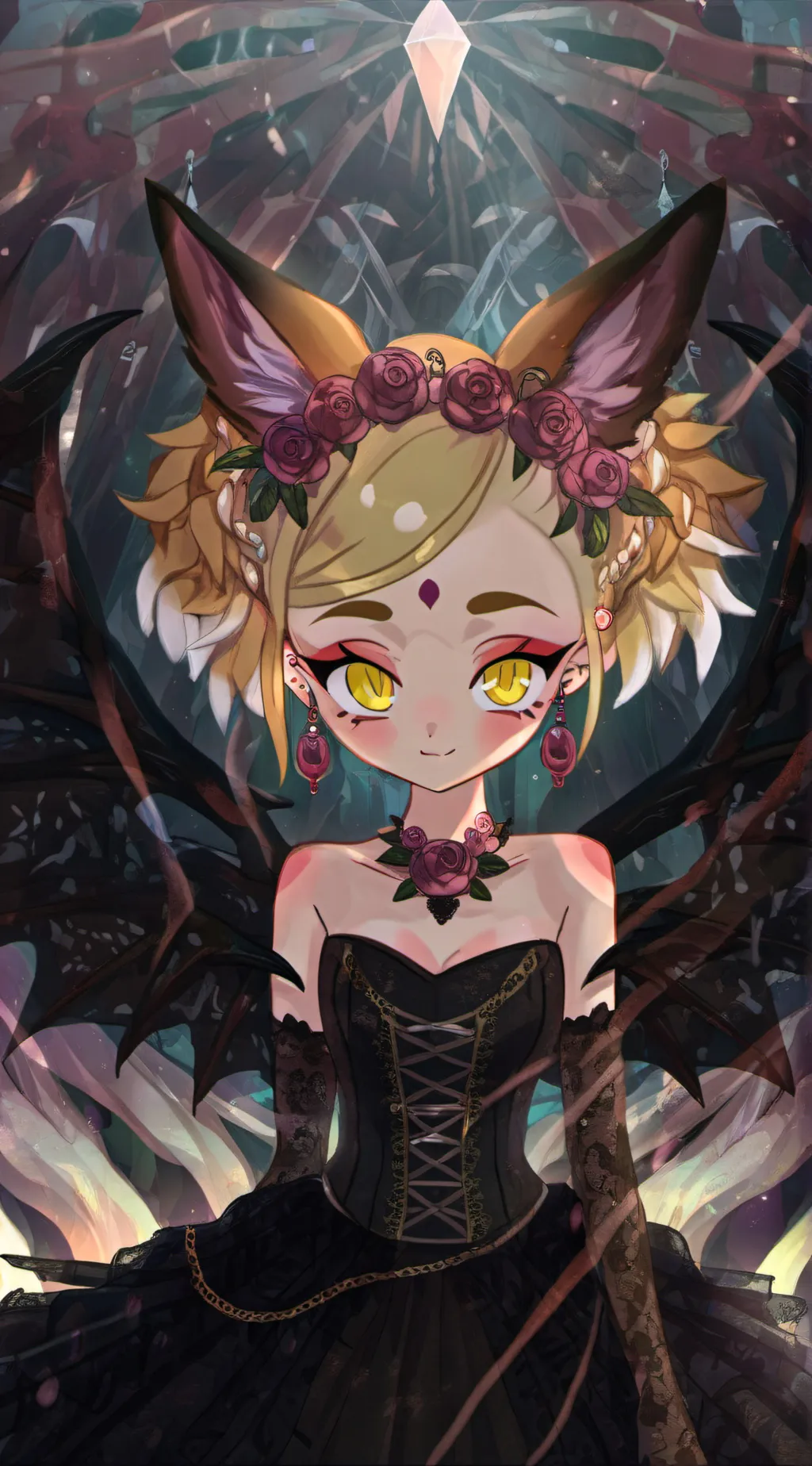 ai character: vox #2 I think  background