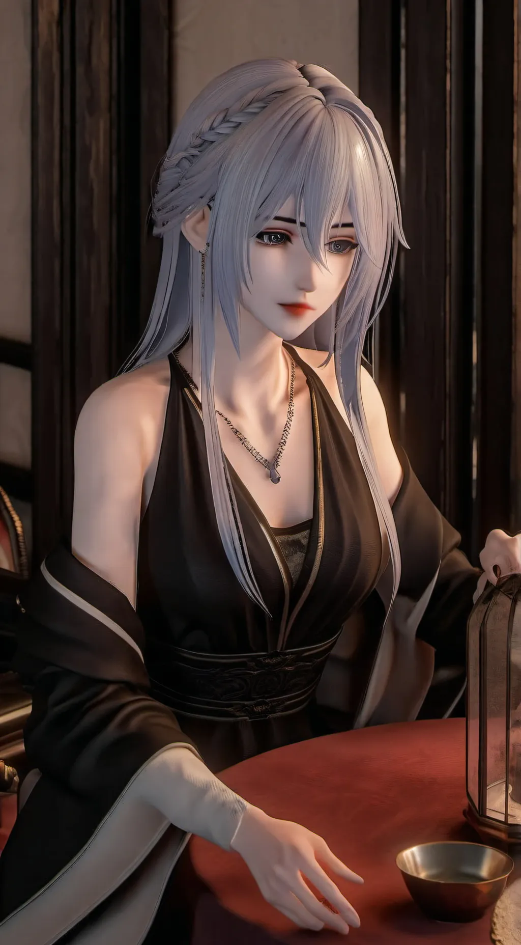 ai character: Selena background