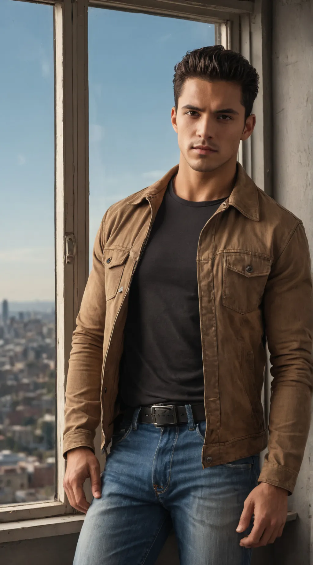 ai character: Damien background